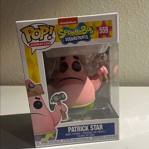 Funko Pop! Patrick Star Vinyl Figure - Pink and Green